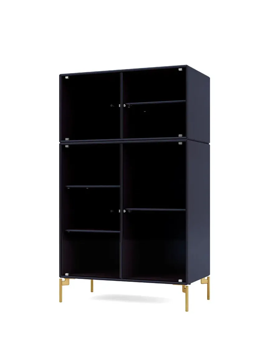 Ripple III Vitrineskab, inkl. ben fra Montana