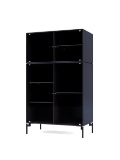 Ripple III Vitrineskab, inkl. ben fra Montana