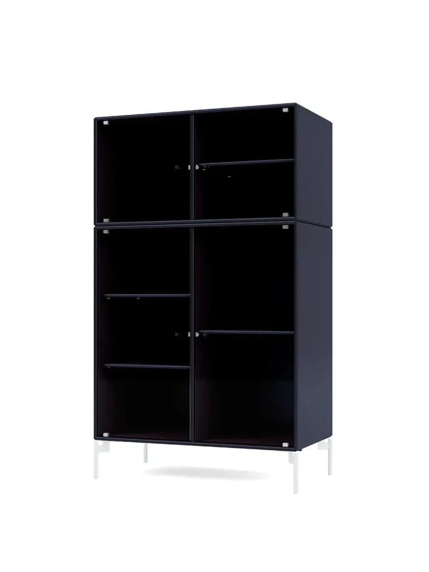 Ripple III Vitrineskab, inkl. ben fra Montana