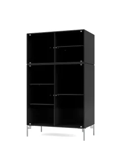 Ripple III Vitrineskab, inkl. ben fra Montana