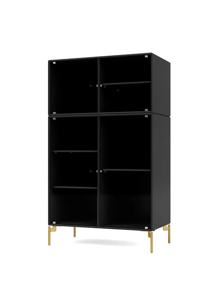 Ripple III Vitrineskab, inkl. ben fra Montana