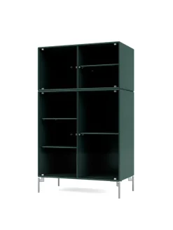 Ripple III Vitrineskab, inkl. ben fra Montana