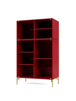 Ripple III Vitrineskab, inkl. ben fra Montana