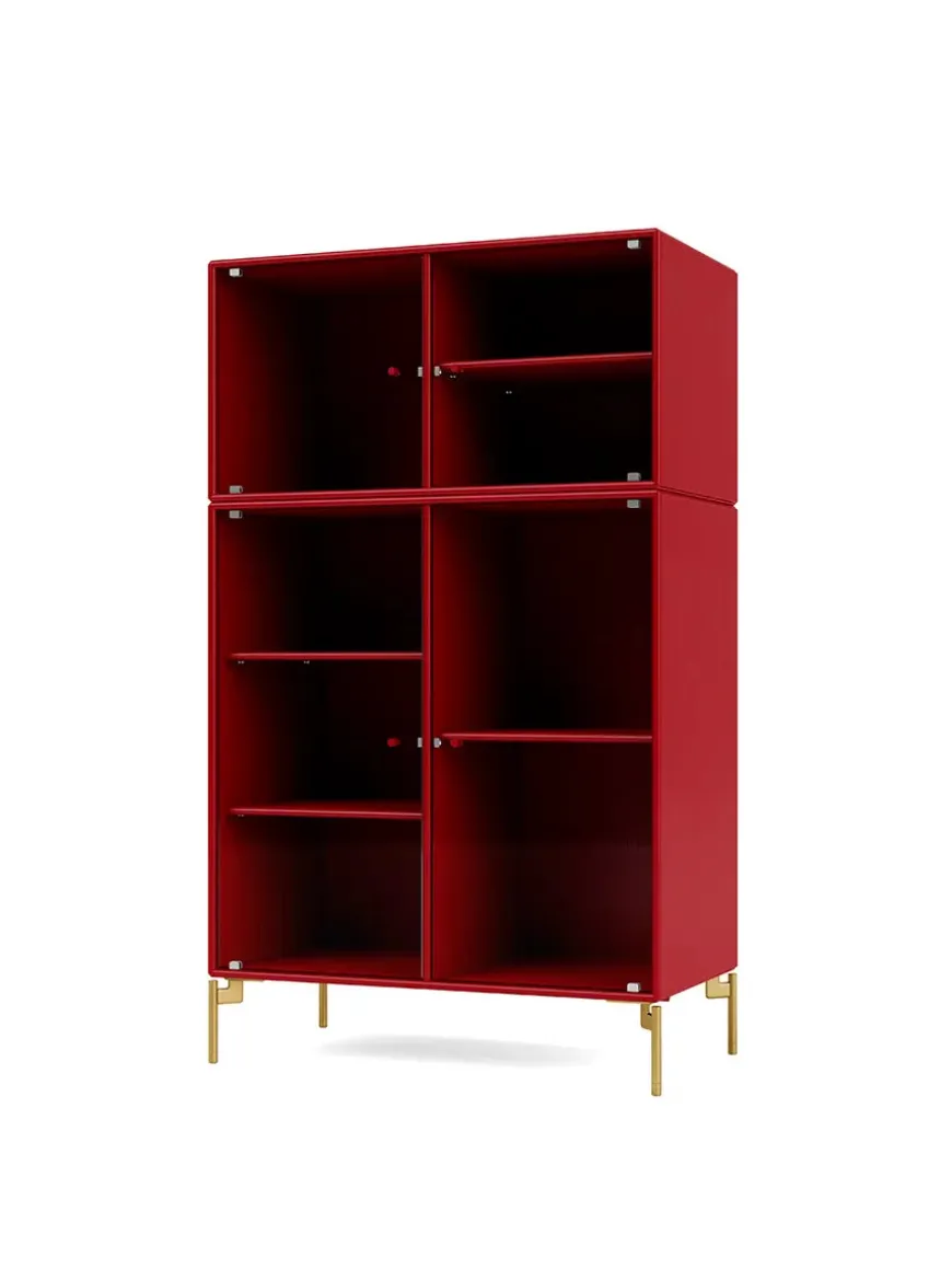 Ripple III Vitrineskab, inkl. ben fra Montana