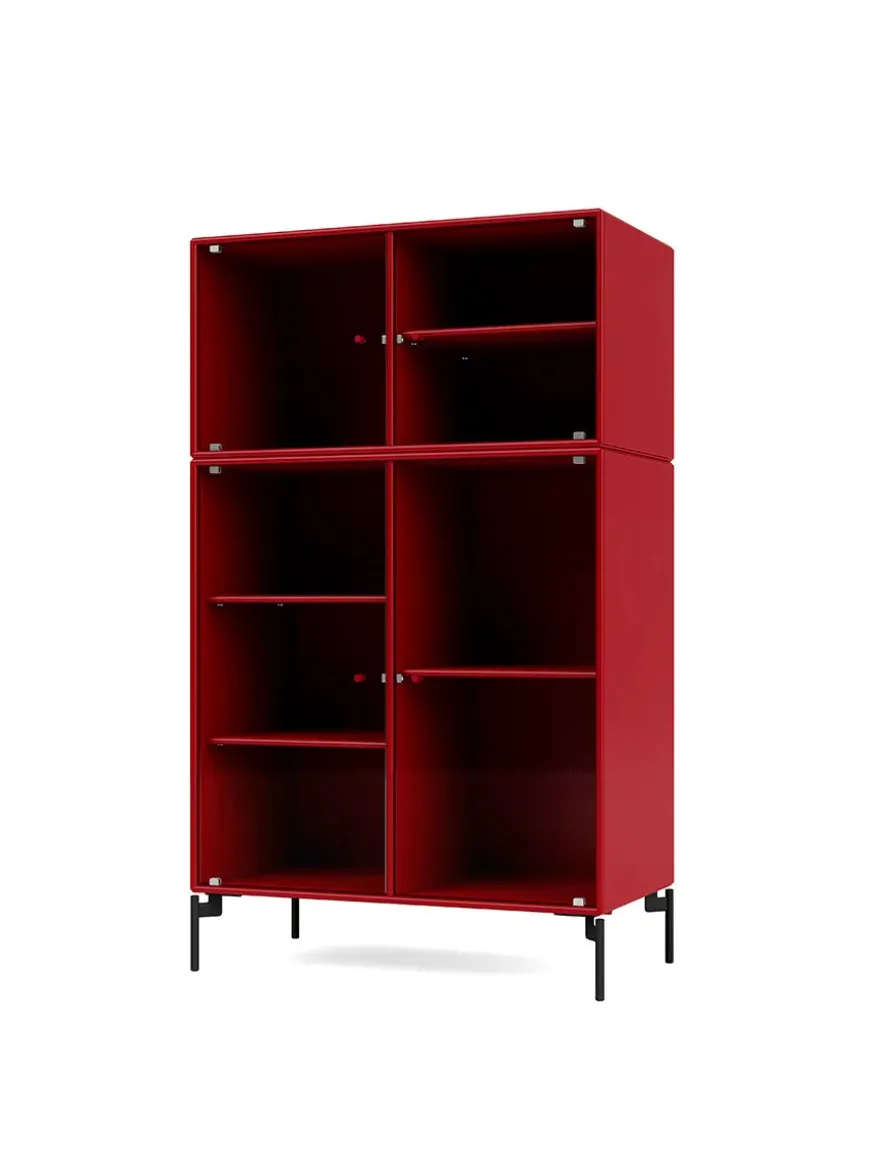 Ripple III Vitrineskab, inkl. ben fra Montana