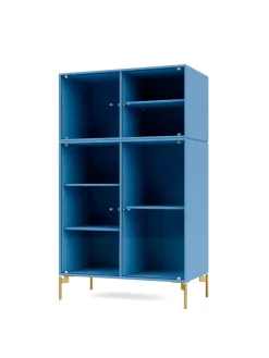 Ripple III Vitrineskab, inkl. ben fra Montana