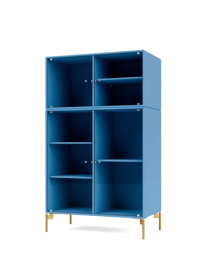 Ripple III Vitrineskab, inkl. ben fra Montana