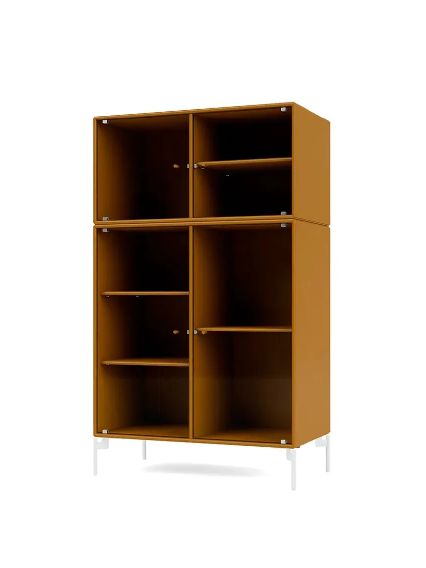 Ripple III Vitrineskab, inkl. ben fra Montana