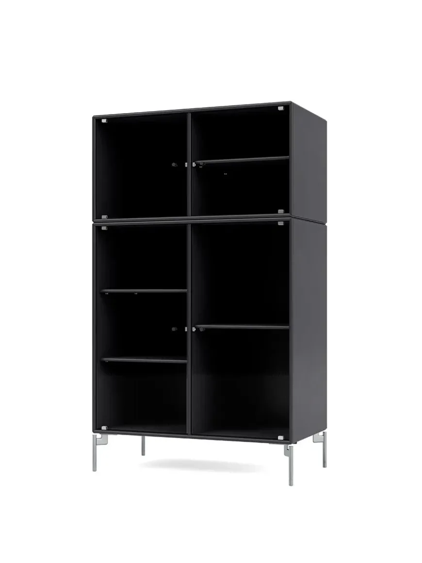 Ripple III Vitrineskab, inkl. ben fra Montana