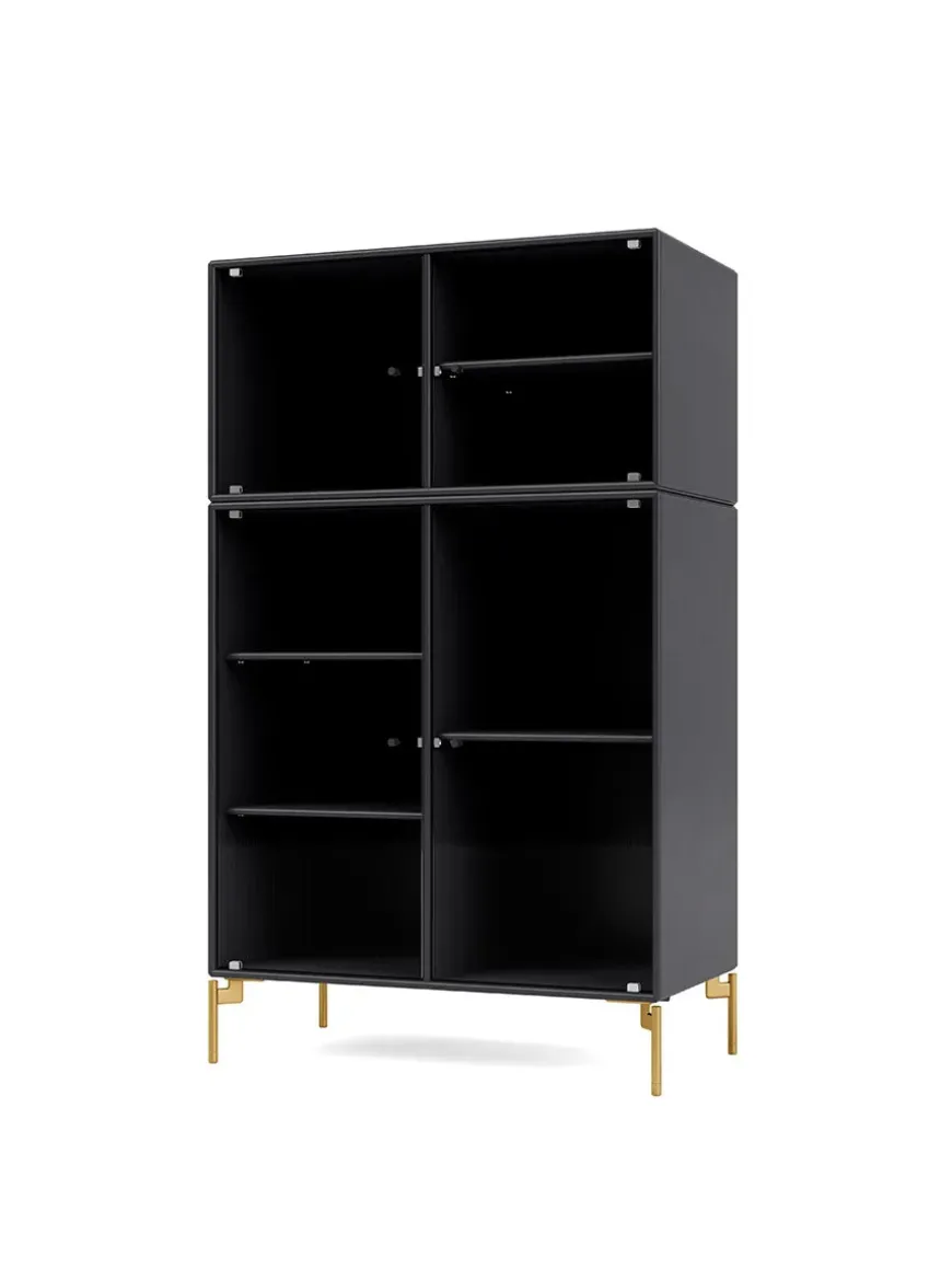 Ripple III Vitrineskab, inkl. ben fra Montana