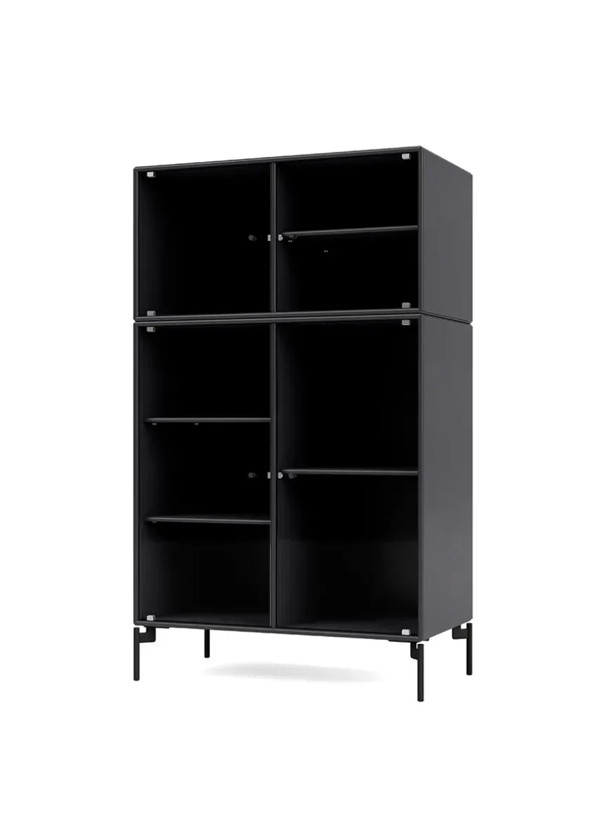 Ripple III Vitrineskab, inkl. ben fra Montana