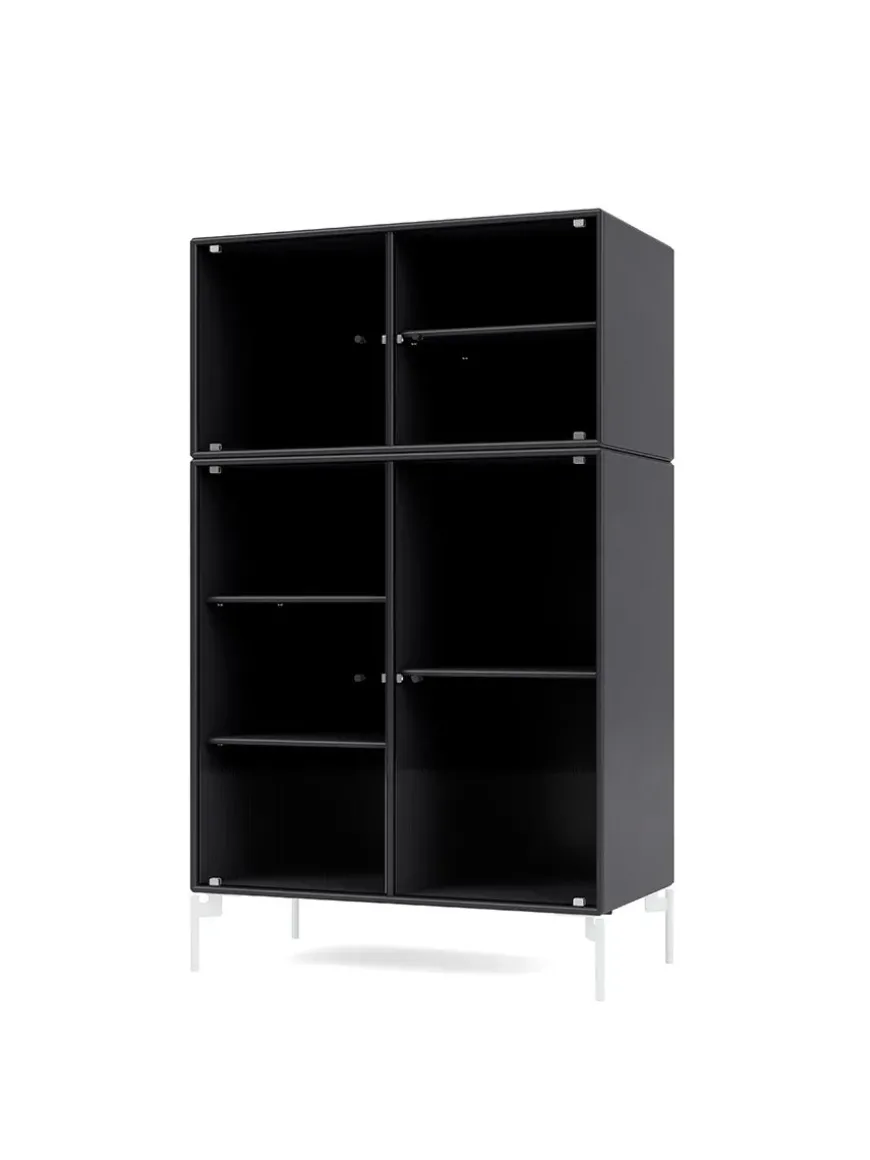 Ripple III Vitrineskab, inkl. ben fra Montana