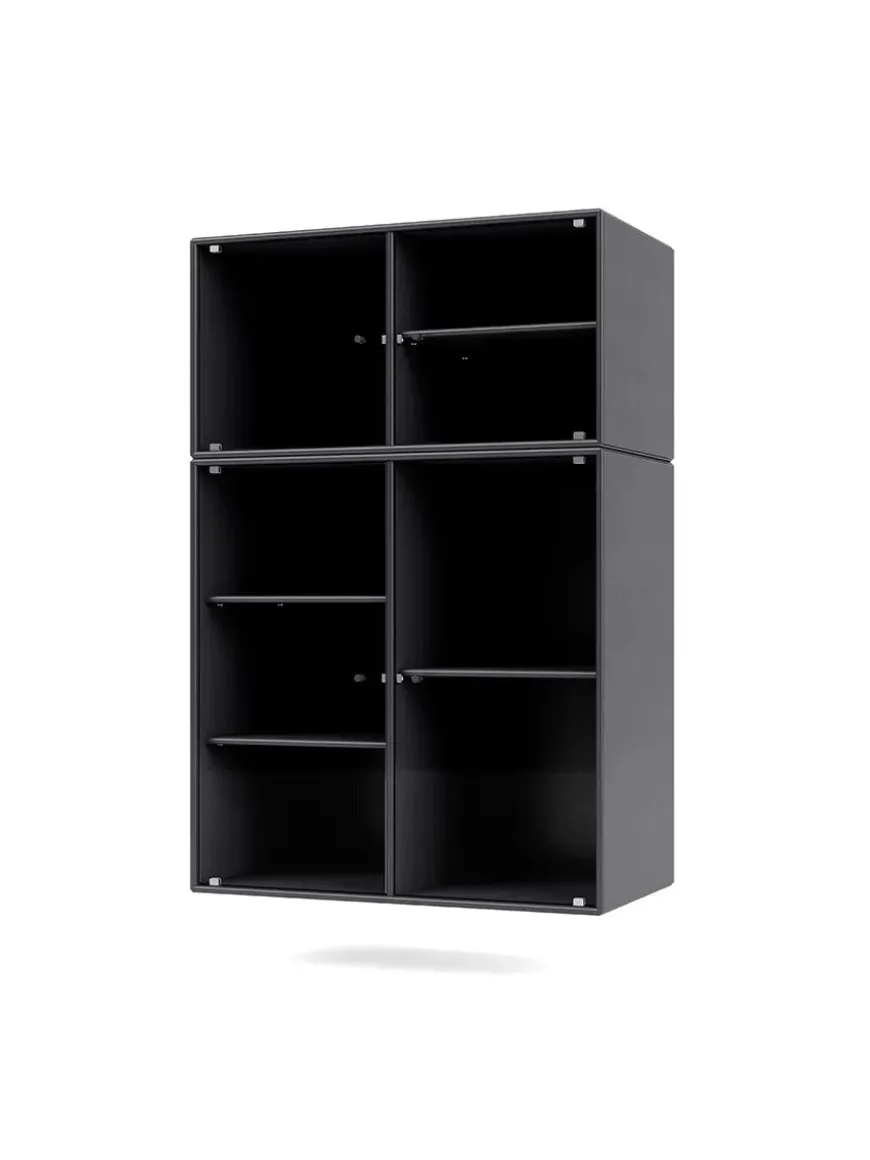 Ripple III Vitrineskab, inkl. ben fra Montana