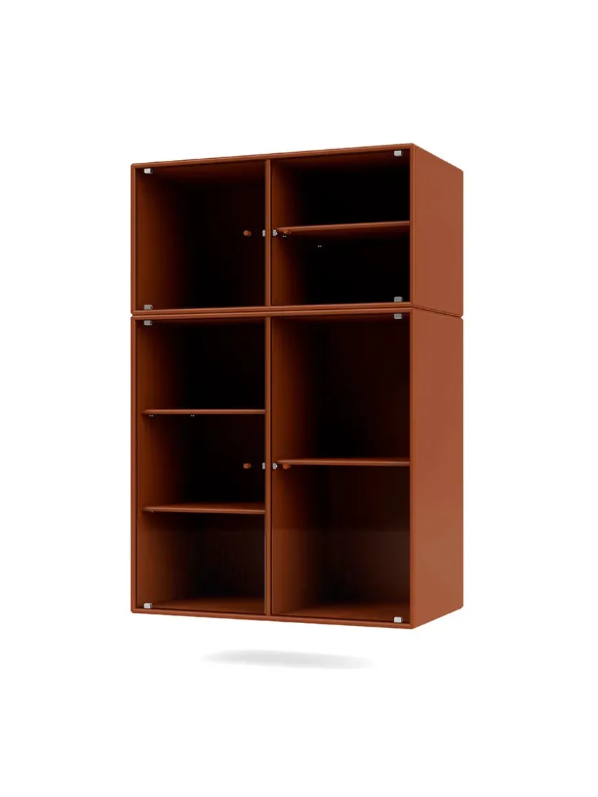 Ripple III Vitrineskab, inkl. ben fra Montana