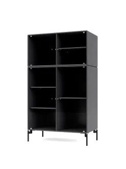 Ripple III Vitrineskab, inkl. ben fra Montana