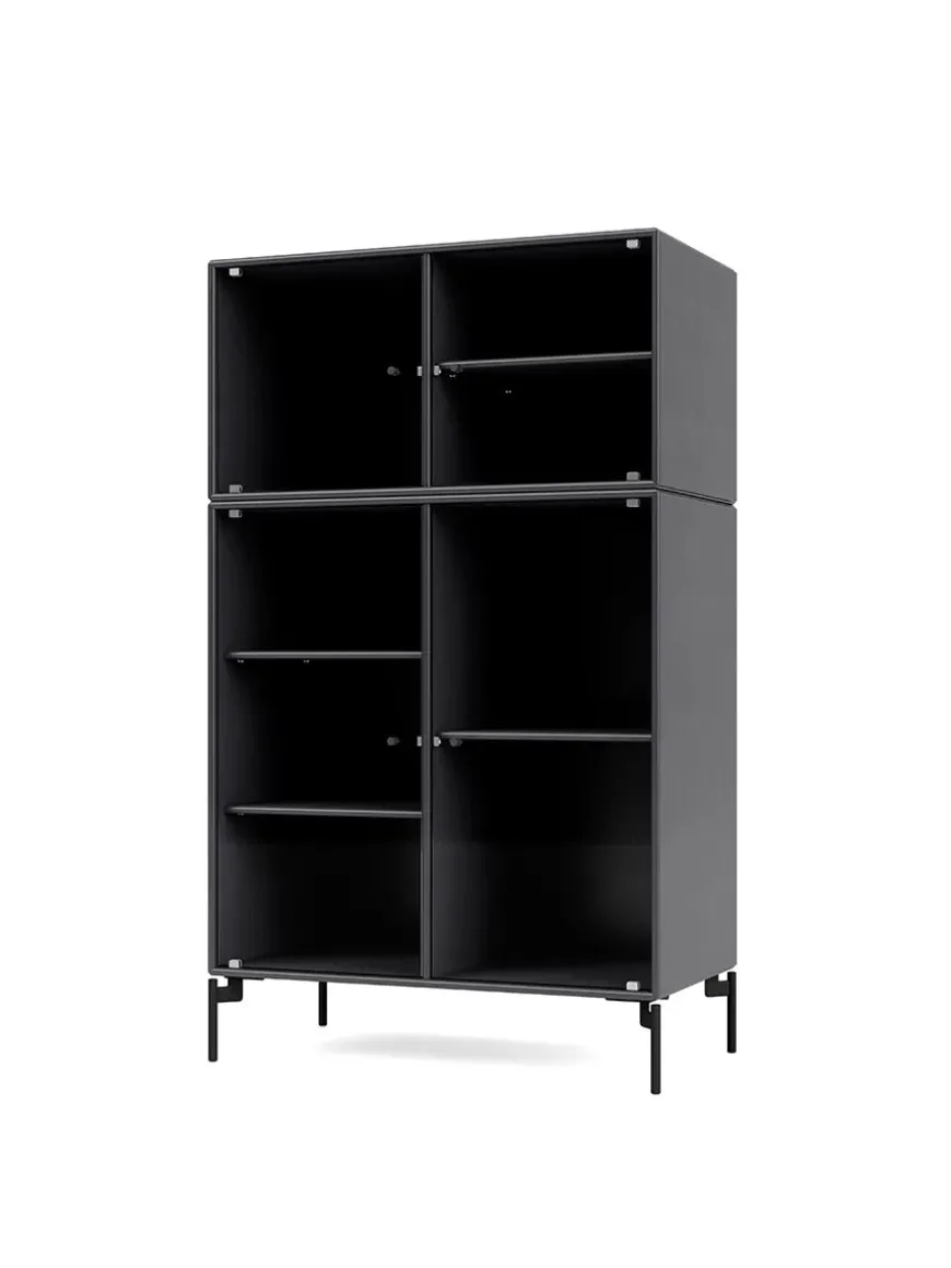 Ripple III Vitrineskab, inkl. ben fra Montana