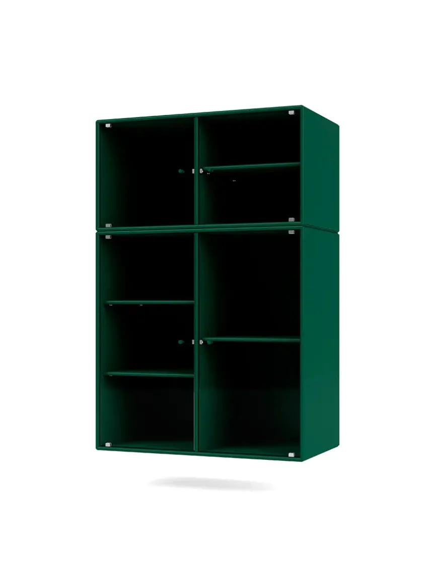 Ripple III Vitrineskab, inkl. ben fra Montana