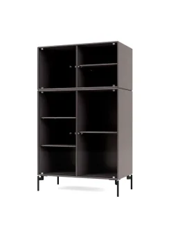 Ripple III Vitrineskab, inkl. ben fra Montana