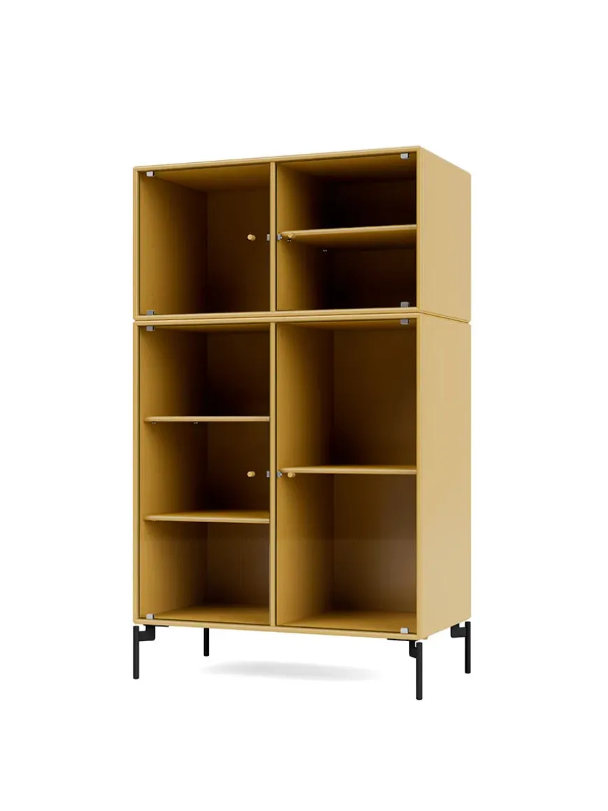 Ripple III Vitrineskab, inkl. ben fra Montana