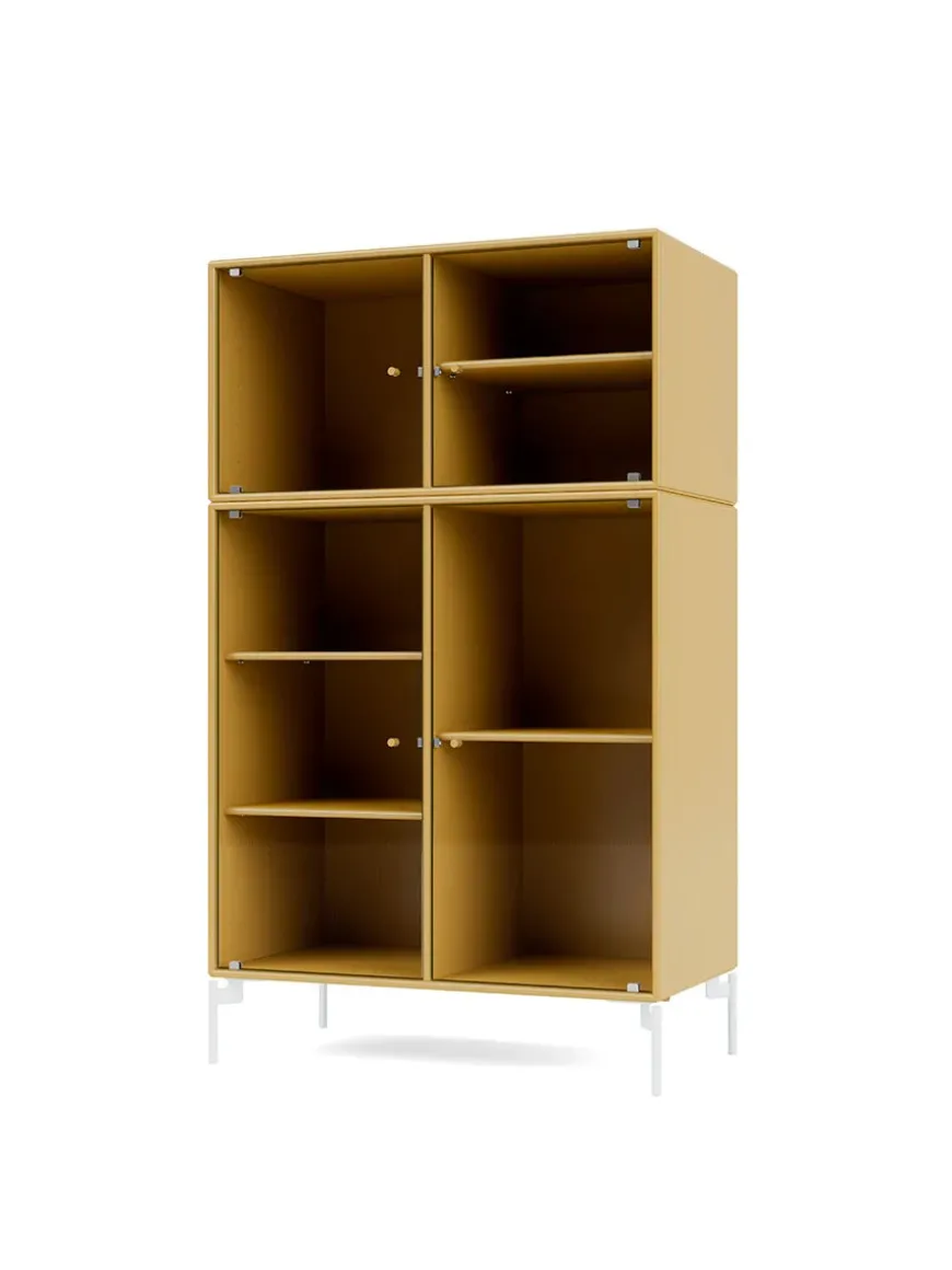 Ripple III Vitrineskab, inkl. ben fra Montana