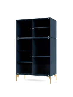 Ripple III Vitrineskab, inkl. ben fra Montana