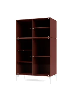 Ripple III Vitrineskab, inkl. ben fra Montana