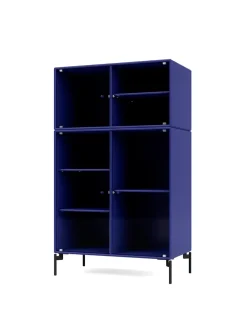 Ripple III Vitrineskab, inkl. ben fra Montana