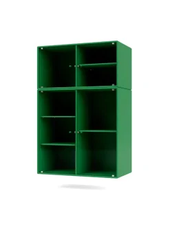 Ripple III Vitrineskab, inkl. sokkel fra Montana