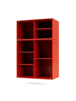 Ripple III Vitrineskab, inkl. sokkel fra Montana