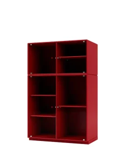 Ripple III Vitrineskab, inkl. sokkel fra Montana