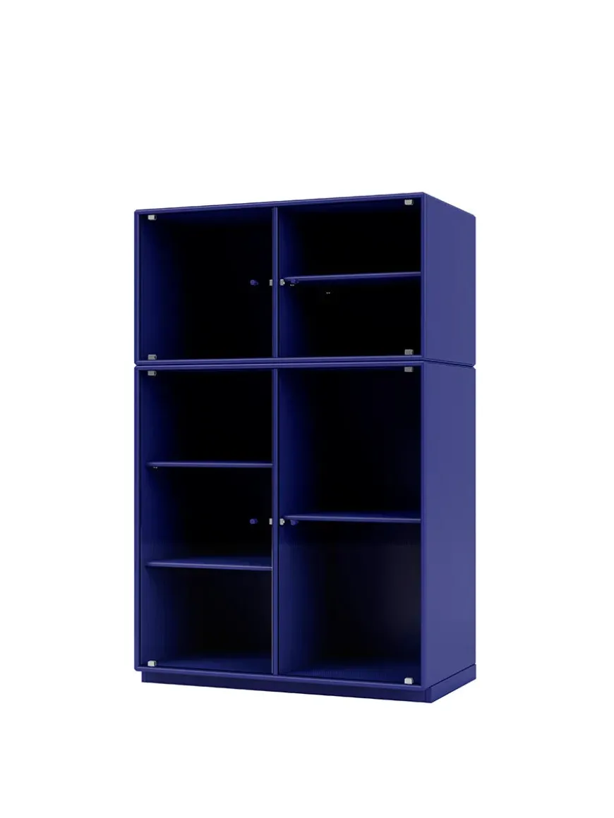 Ripple III Vitrineskab, inkl. sokkel fra Montana