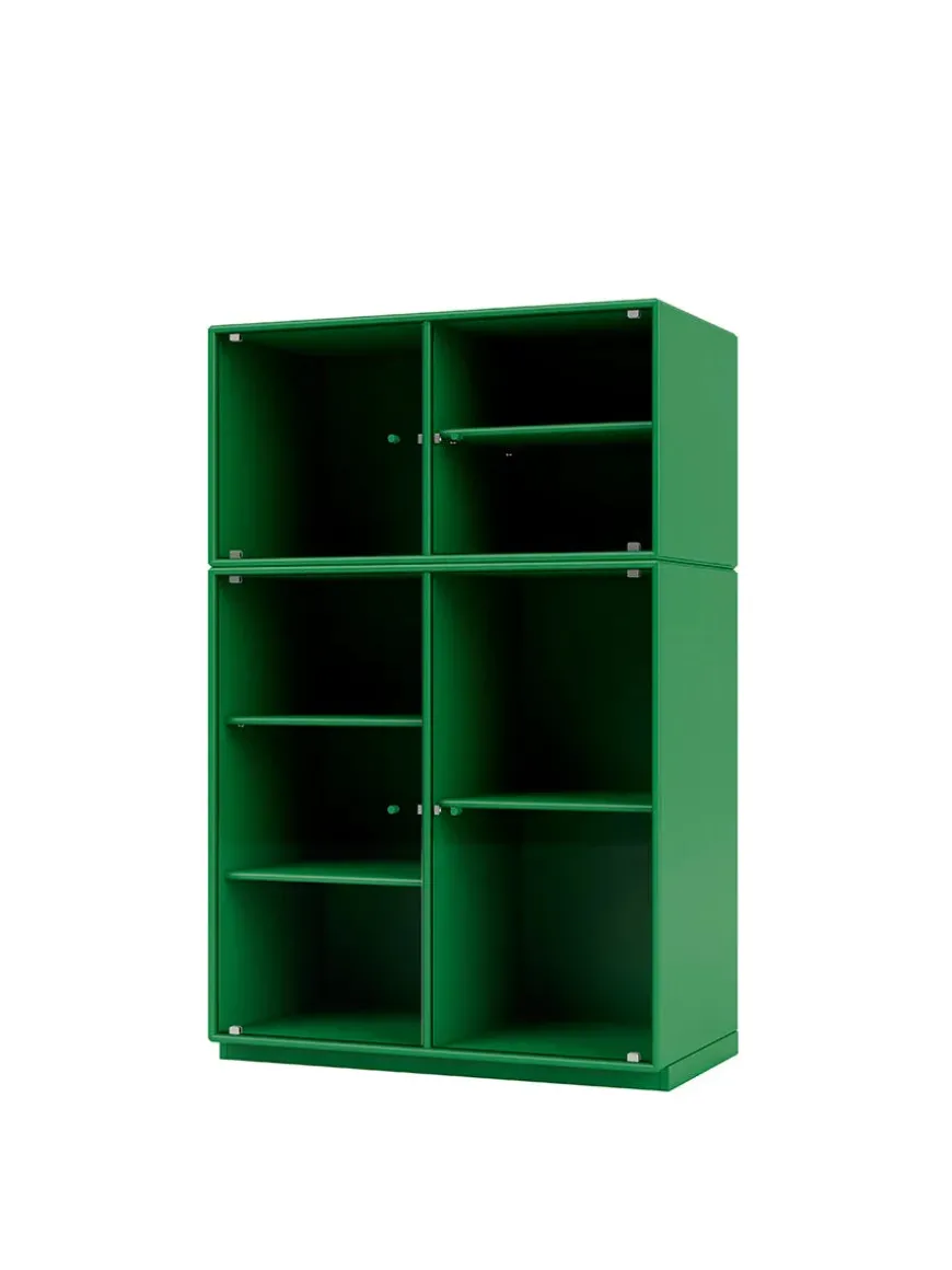 Ripple III Vitrineskab, inkl. sokkel fra Montana