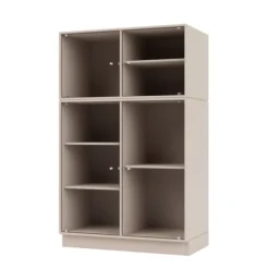 Ripple III Vitrineskab, inkl. sokkel fra Montana