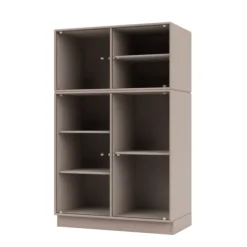 Ripple III Vitrineskab, inkl. sokkel fra Montana