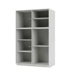 Ripple III Vitrineskab, inkl. sokkel fra Montana