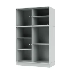 Ripple III Vitrineskab, inkl. sokkel fra Montana