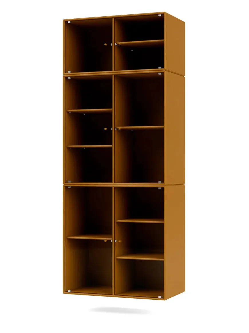 Ripple IV Vitrineskab, inkl. sokkel fra Montana