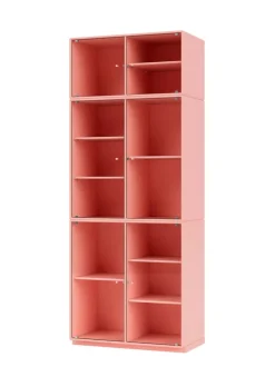 Ripple IV Vitrineskab, inkl. sokkel fra Montana