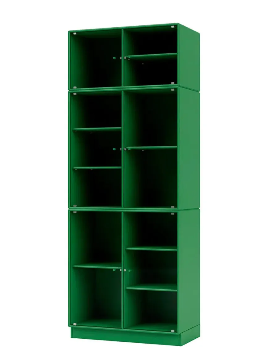 Ripple IV Vitrineskab, inkl. sokkel fra Montana