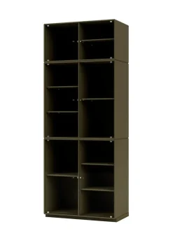 Ripple IV Vitrineskab, inkl. sokkel fra Montana