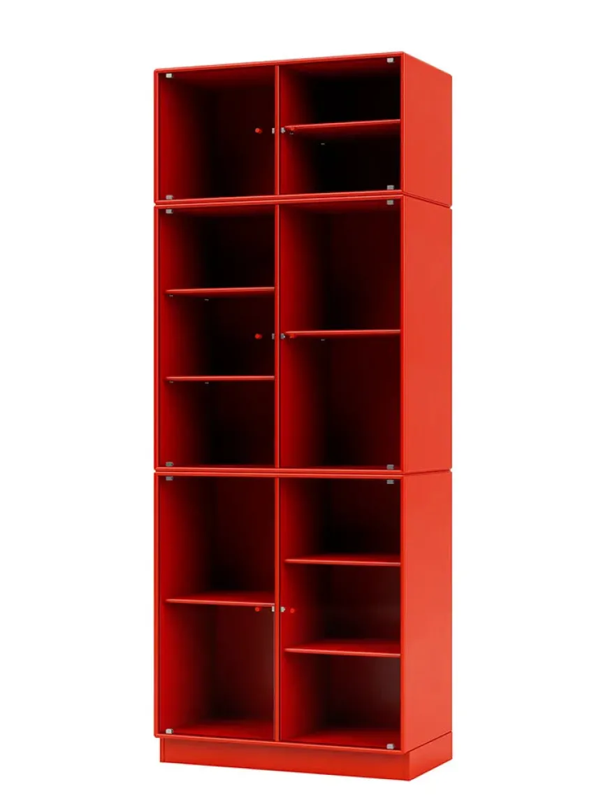 Ripple IV Vitrineskab, inkl. sokkel fra Montana