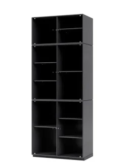 Ripple IV Vitrineskab, inkl. sokkel fra Montana