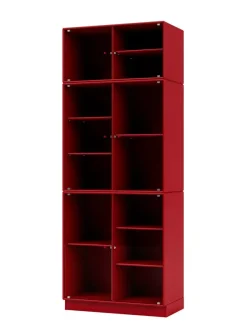 Ripple IV Vitrineskab, inkl. sokkel fra Montana