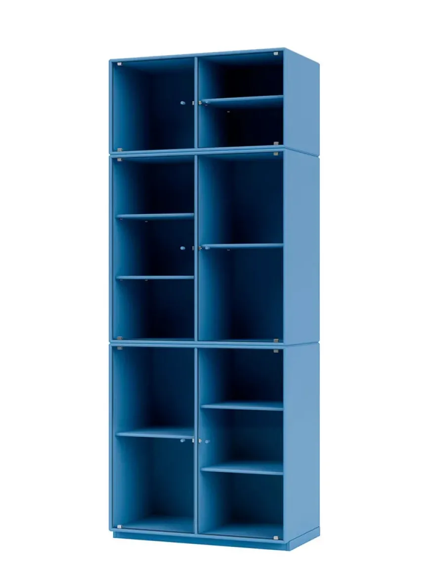 Ripple IV Vitrineskab, inkl. sokkel fra Montana