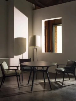 Rén spisebord Ø110, eg fra Stellar Works