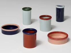 ROD bowl, coral/dark blue fra Nine