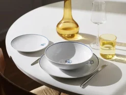 Royal Copenhagen Blå Mega Riflet, tallerken 27 cm mønster 6