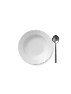 Royal Copenhagen Blå Mega Riflet, dyb tallerken 21 cm