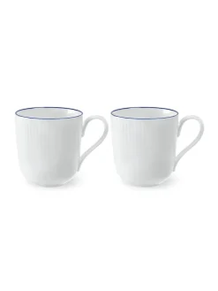 Royal Copenhagen Blueline, 2-pak krus 28 cl