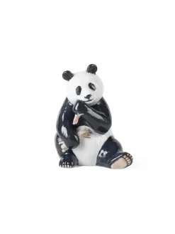 Royal Copenhagen Figurine Panda, spisende 18 cm